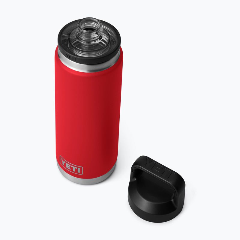 Termosz YETI Rambler Chug 760 ml rescue red 4