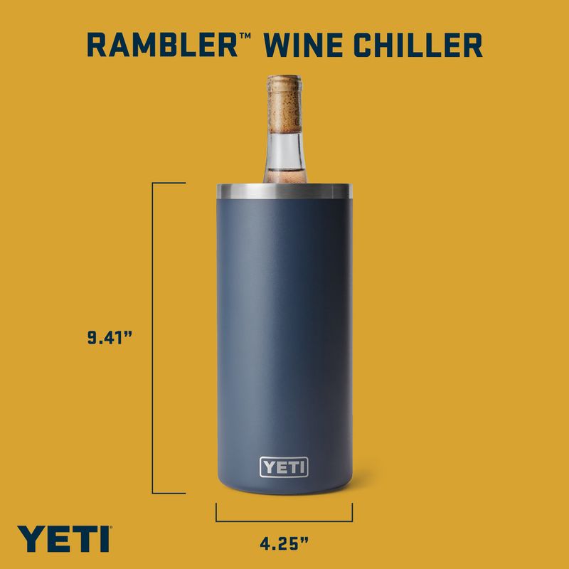 Borszék hűtőszekrény YETI Wine Chiller navy 10