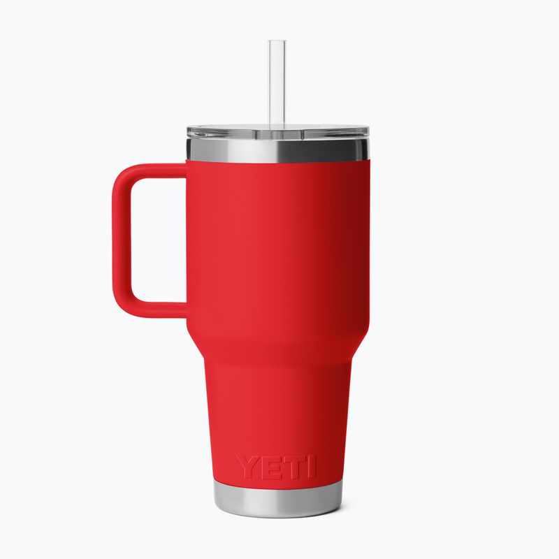 Termoszbögre YETI Rambler Straw 1000 ml rescue red 2