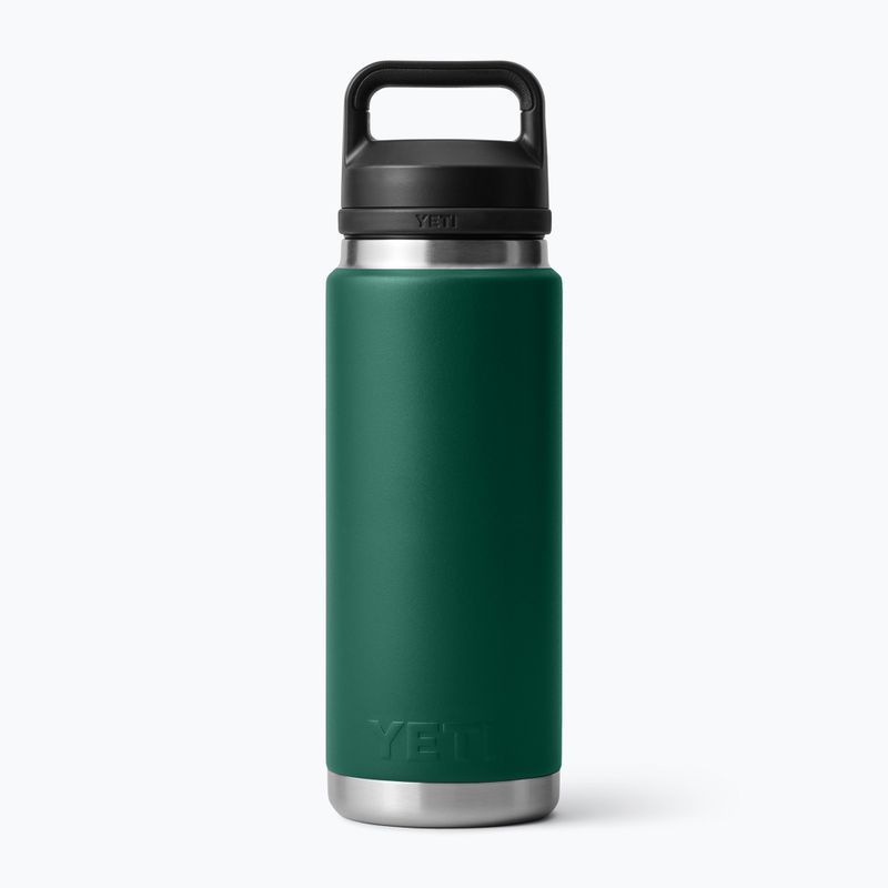 Termosz YETI Rambler Chug 760 ml black forest green 2