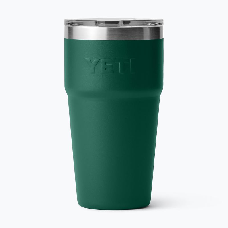 Termosz YETI Rambler Stackable 591 ml black forest green 2