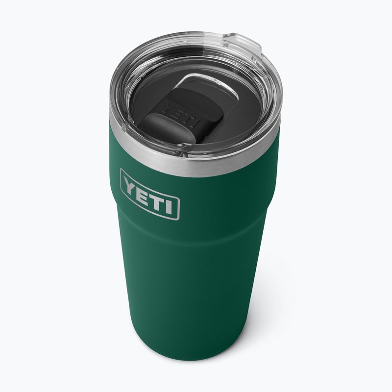 Termosz YETI Rambler Stackable 591 ml black forest green 3
