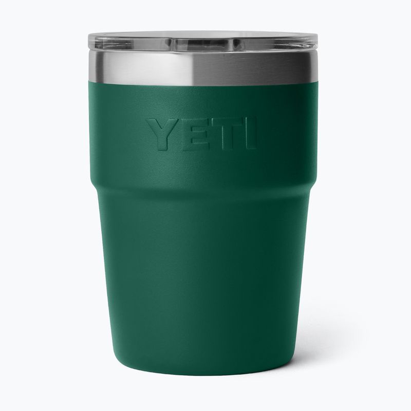 Termosz YETI Rambler Stackable 473 ml black forest green 2