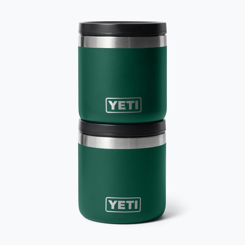 Étel termosz YETI R8 Food Jar 237 ml black forest green 4