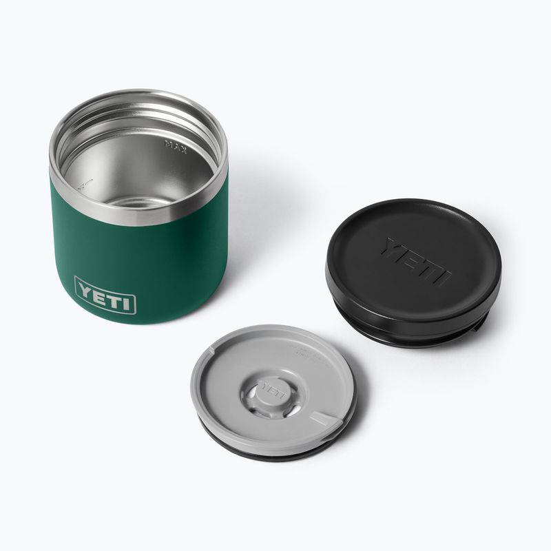 Étel termosz YETI R8 Food Jar 237 ml black forest green 5