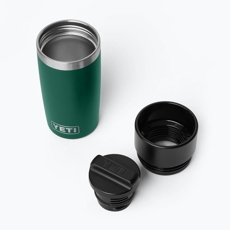 Termosz YETI Rambler Travel 354 ml black forest green 4