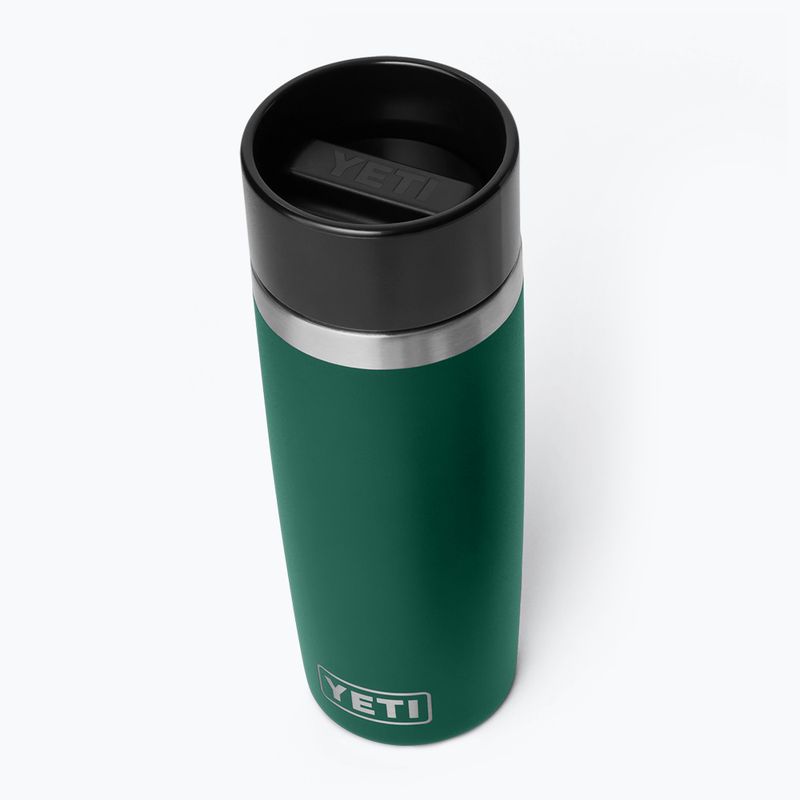 Termosz YETI Rambler Travel 473 ml black forest green 3