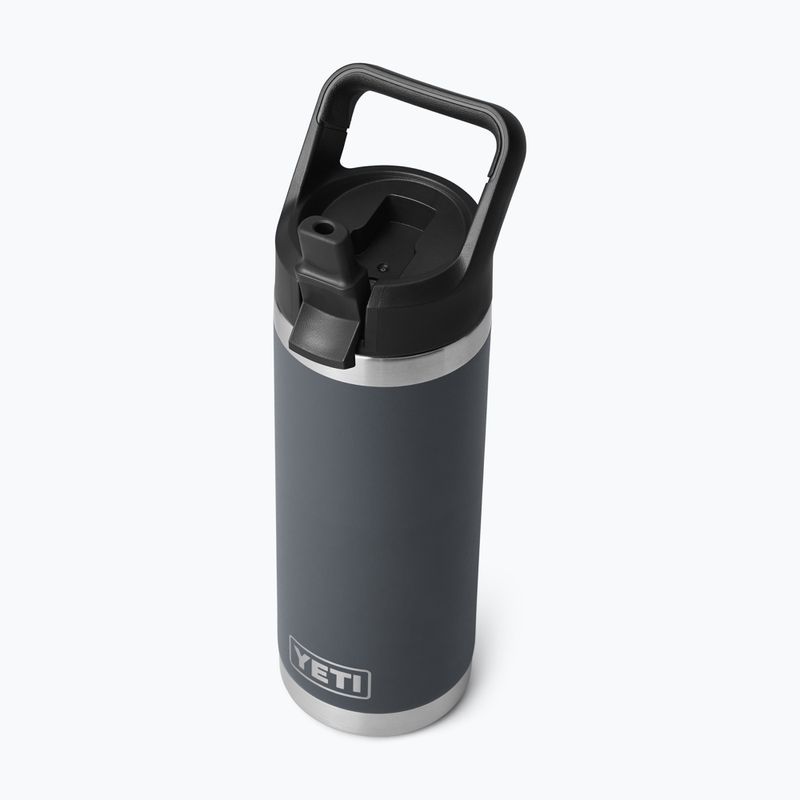 Termosz palack YETI Rambler C Straw 532 ml charcoal 5