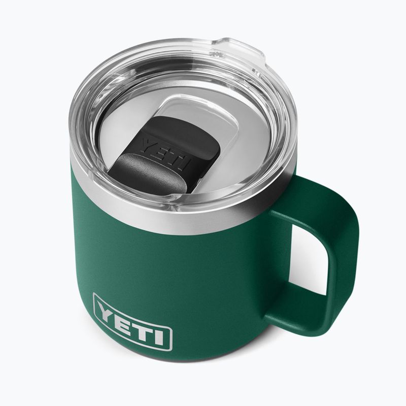Termoszbögre YETI Rambler CL 295 ml black forest green 3