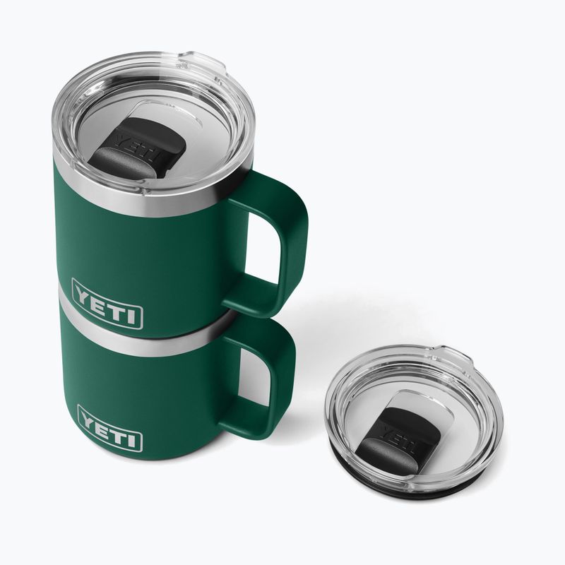 Termoszbögre YETI Rambler CL 295 ml black forest green 5