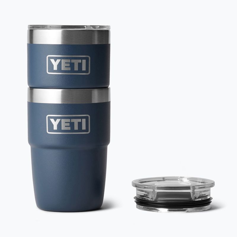 Termosz YETI Rambler Stackable 237 ml navy 4