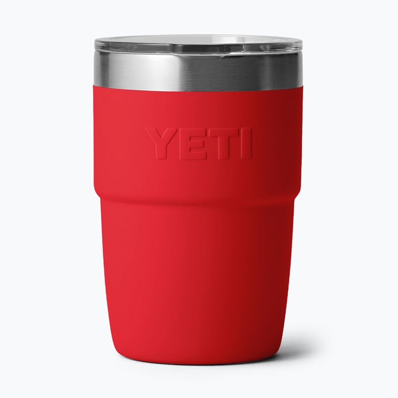 Termosz YETI Rambler Stackable 237 ml rescue red 2