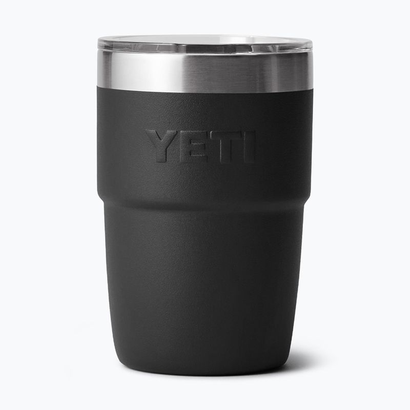 Termosz YETI Rambler Stackable 237 ml black 2