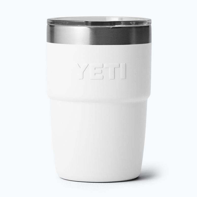 Termosz YETI Rambler Stackable 237 ml white 2