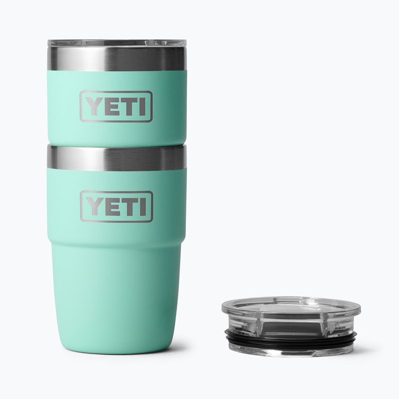 Termosz YETI Rambler Stackable 237 ml seafoam 4