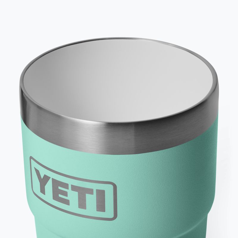 Termosz YETI Rambler Stackable 237 ml seafoam 6
