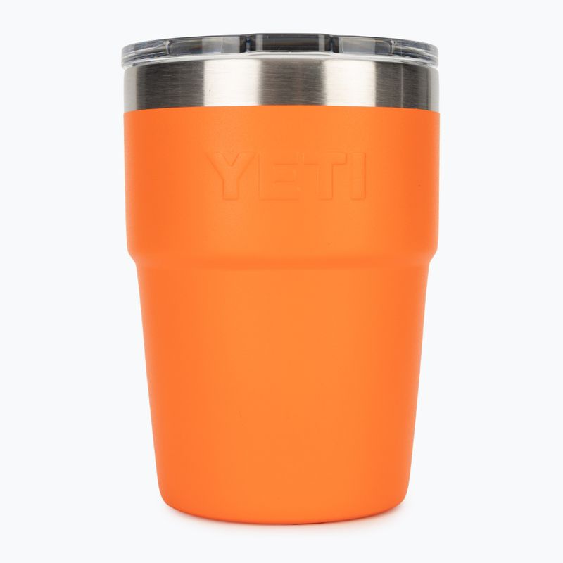 Termosz YETI Rambler Stackable 473 ml king crab orange 2