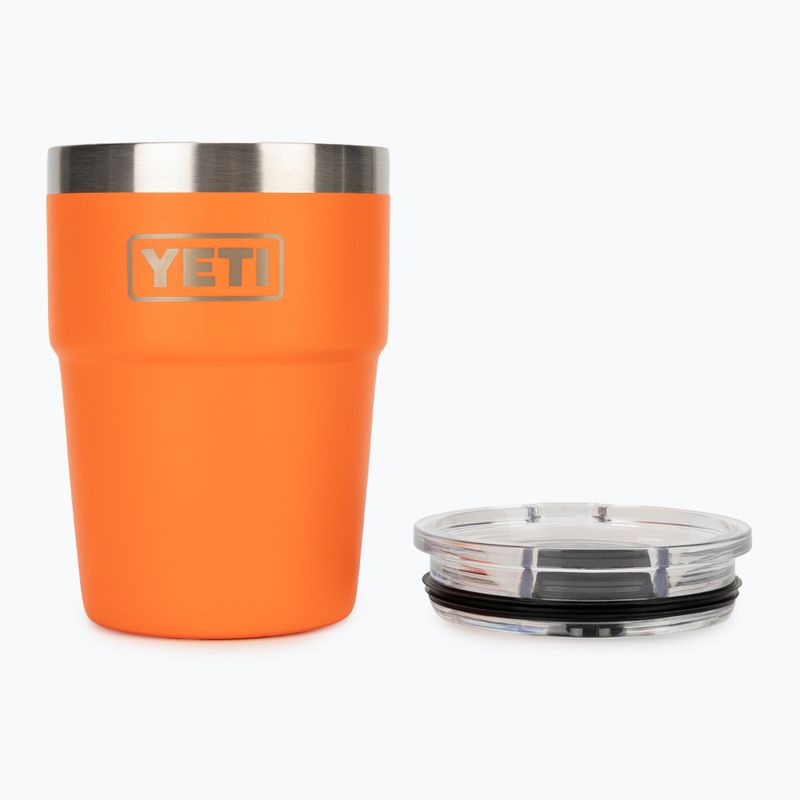 Termosz YETI Rambler Stackable 473 ml king crab orange 3