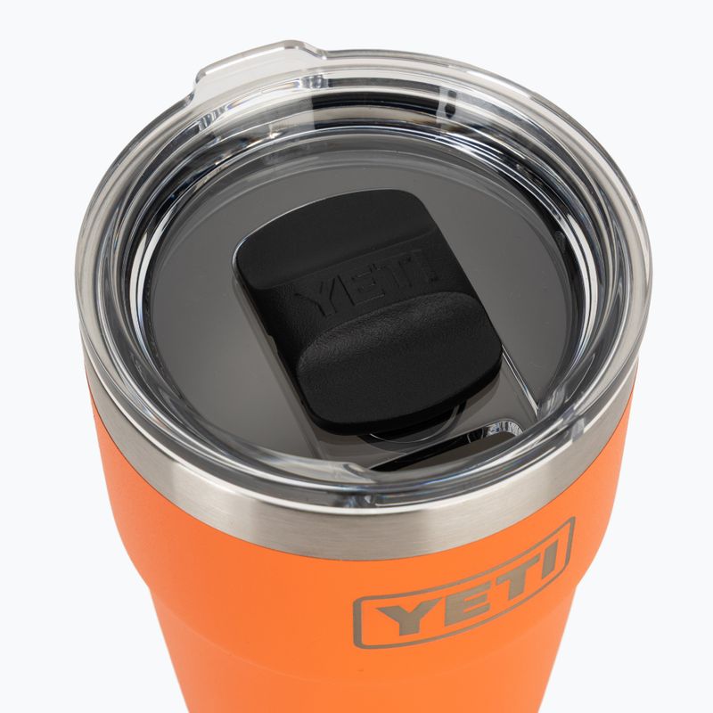Termosz YETI Rambler Stackable 473 ml king crab orange 5