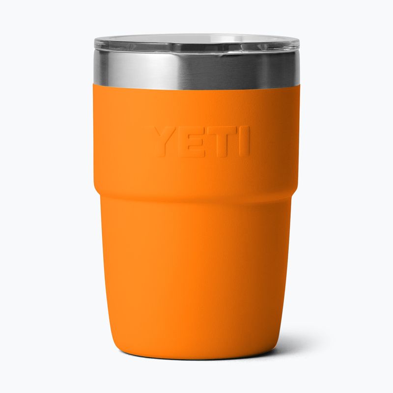 Termosz YETI Rambler Stackable 237 ml king crab orange 2