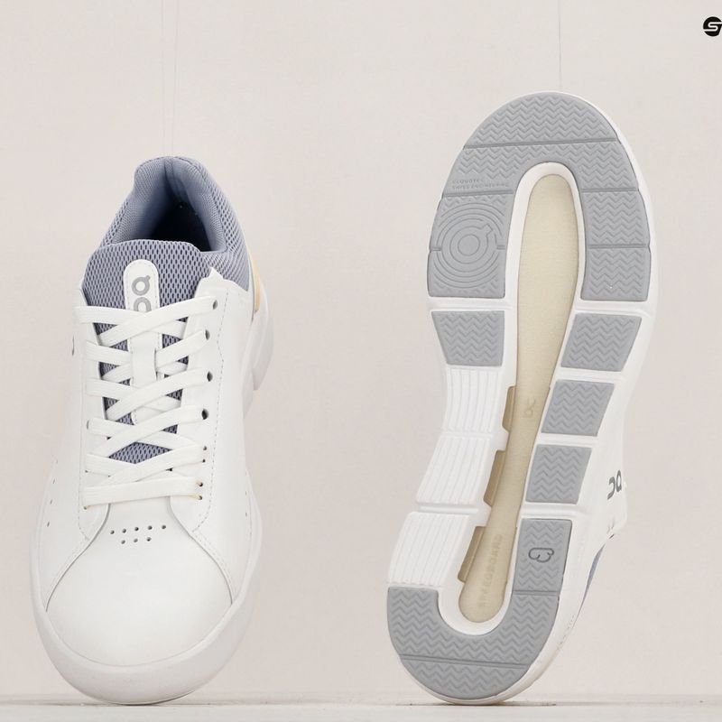 Női On The Roger Advantage fehér/teuest cipő 8