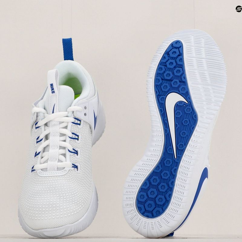 Női röplabdacipő Nike Air Zoom Hyperace 2 fehér/királyi játékcipő 9