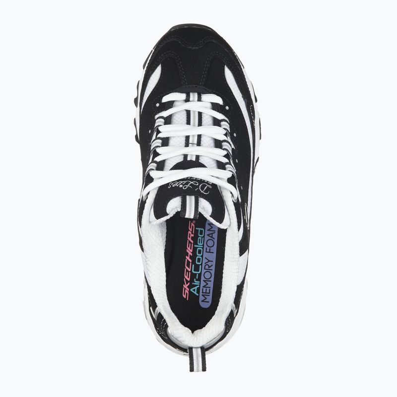 Női cipő SKECHERS D'Lites Biggest Fan black/white/silver 11