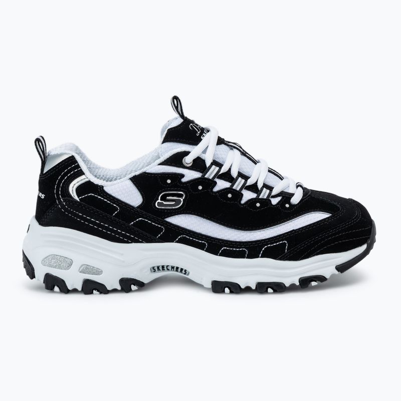 Női cipő SKECHERS D'Lites Biggest Fan black/white/silver 2