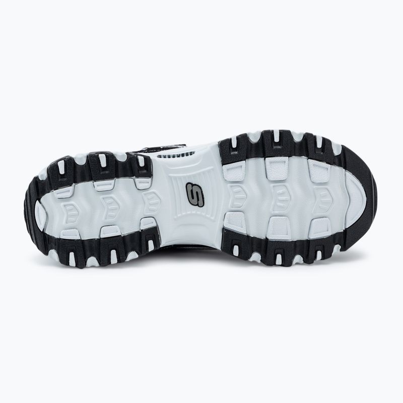 Női cipő SKECHERS D'Lites Biggest Fan black/white/silver 4