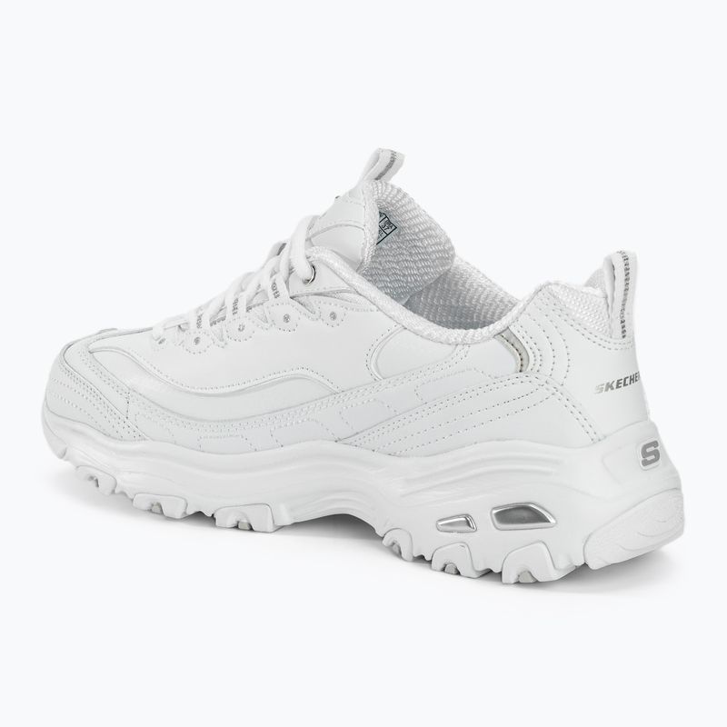 SKECHERS D'Lites Fresh Start női cipő fehér/fehér 3