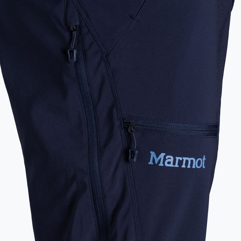 Női szoftshell nadrág Marmot Pro Tour kék 86020-2975 3