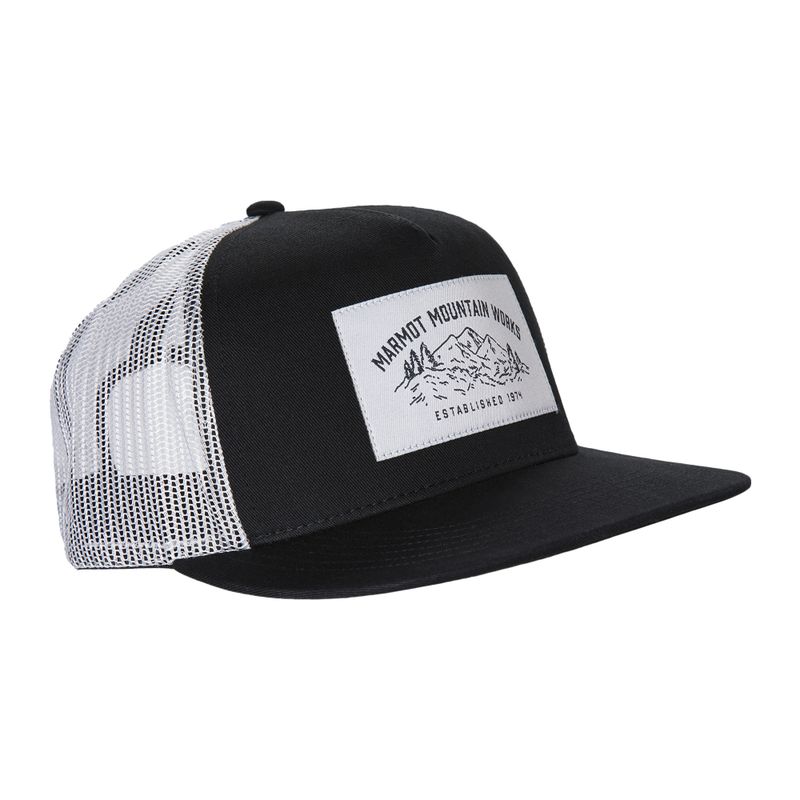 Marmot Trucker férfi baseball sapka fekete-fehér 174301007ONE