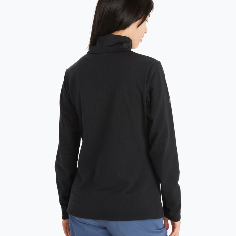 Marmot Leconte Fleece női pulóver fekete 12810001 2