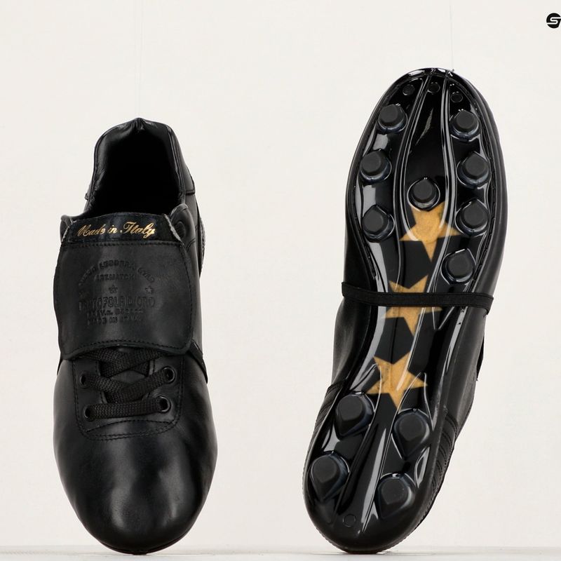 Pantofola d'Oro férfi futballcipő Lazzarini Tongue nero 12