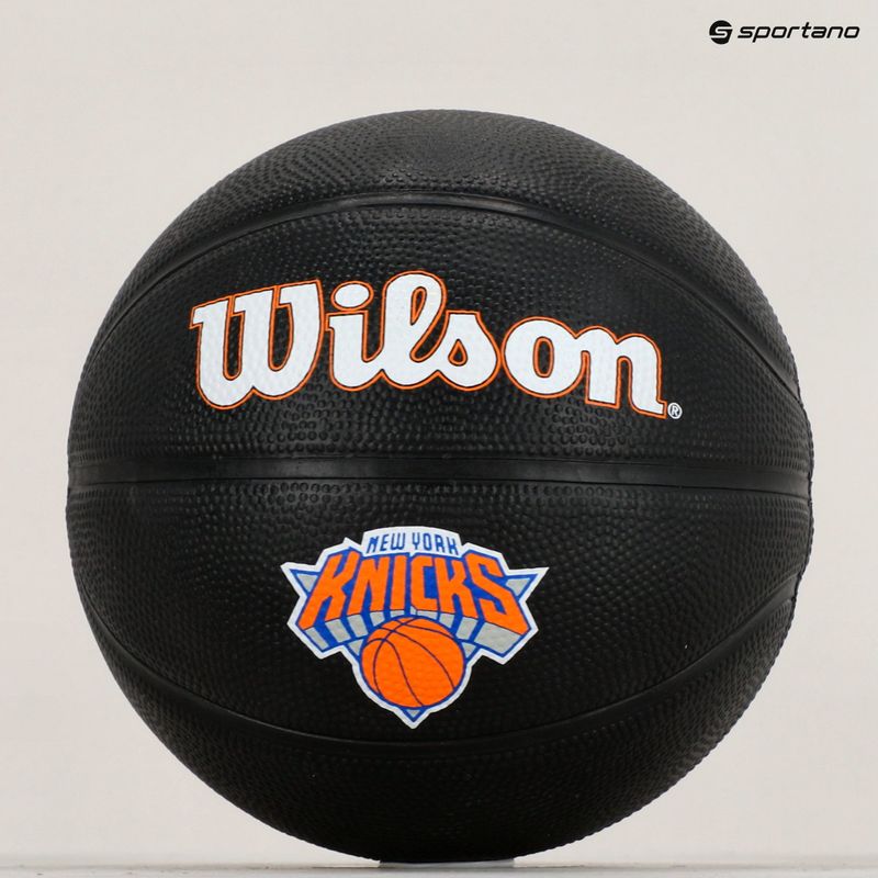 Wilson NBA Team Tribute Mini New York Knicks kosárlabda WZ4017610XB3 méret 3 9