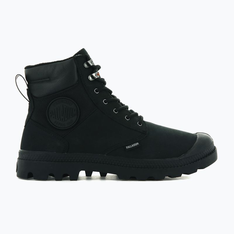 Cipő Palladium Pampa SHIeld WP+ LUX black/black 8