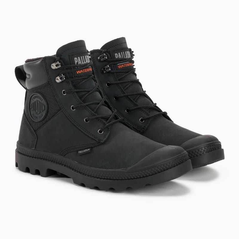 Cipő Palladium Pampa SHIeld WP+ LUX black/black 4