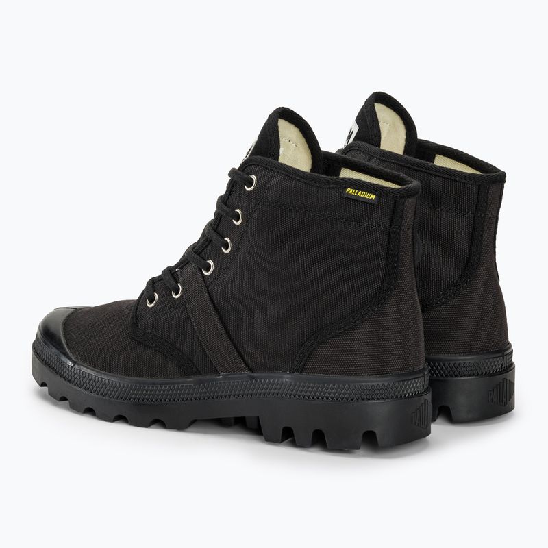 Férfi Palladium Pallabrousse fekete/fekete cipő 4