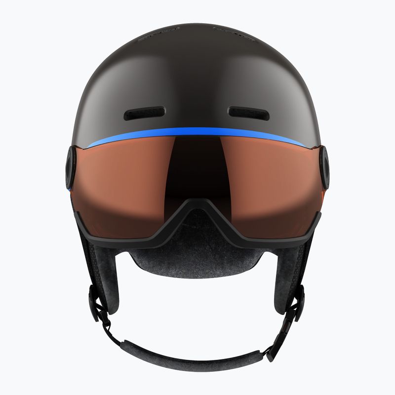 Salomon Grom Visor S2 gyermek síbukósisak fekete L39916300 10