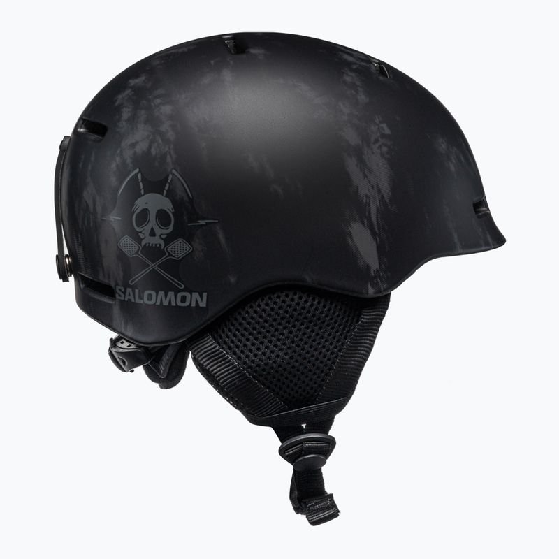 Salomon Grom gyermek síbukósisak fekete L40836800 4