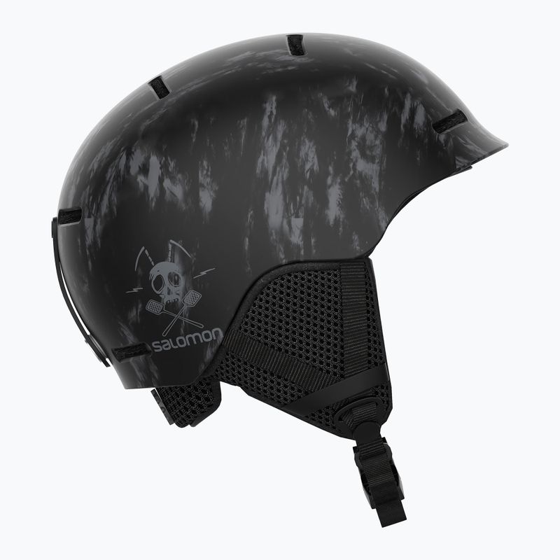 Salomon Grom gyermek síbukósisak fekete L40836800 8