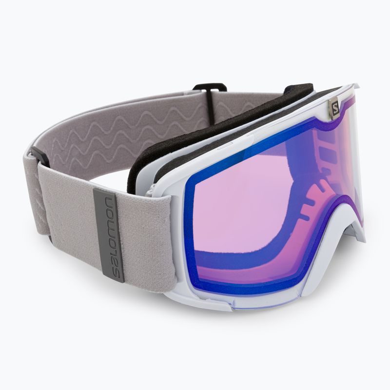 Salomon Xview Photo S1-S3 Fehér/kék síszemüveg L40844200