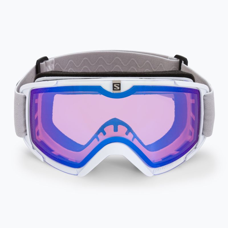 Salomon Xview Photo S1-S3 Fehér/kék síszemüveg L40844200 2