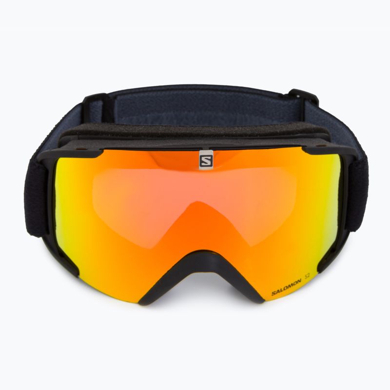 Salomon Xview Photo S2 síszemüveg Fekete/Mild Piros L40844400 2