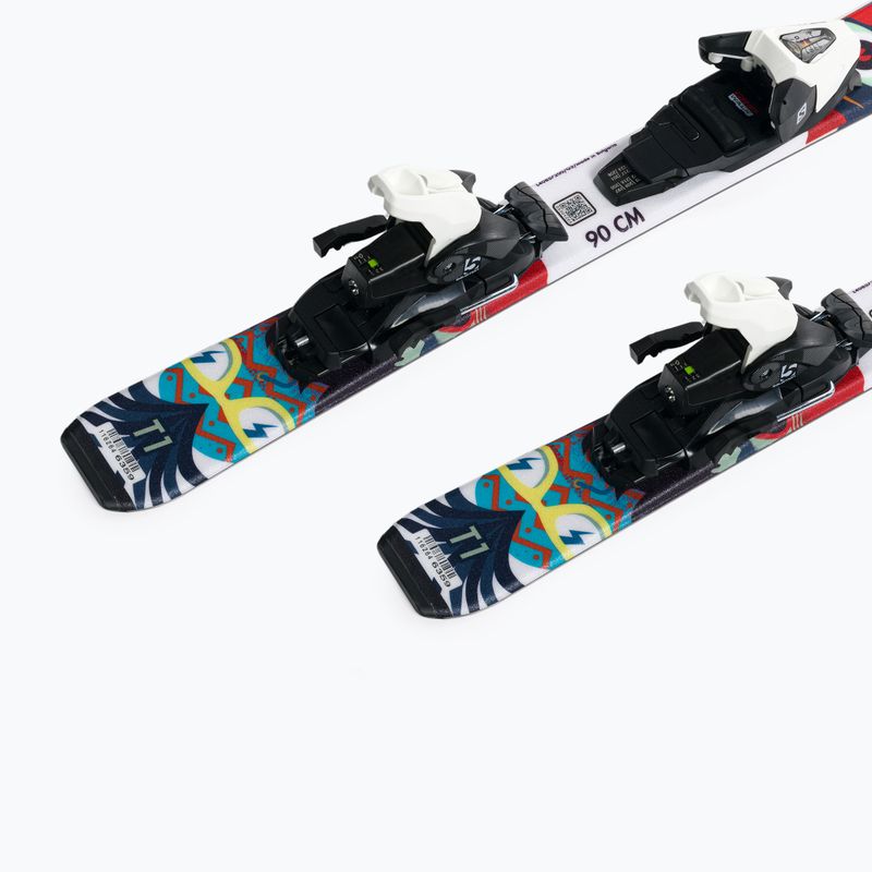Gyermek lesiklás síléc Salomon T1 XS + C5 szín L40891100 8