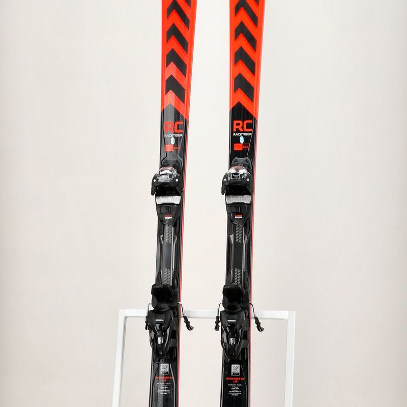 Völkl Racetiger RC Red + vMotion 10 GW piros/fekete lesiklás sílécek 16