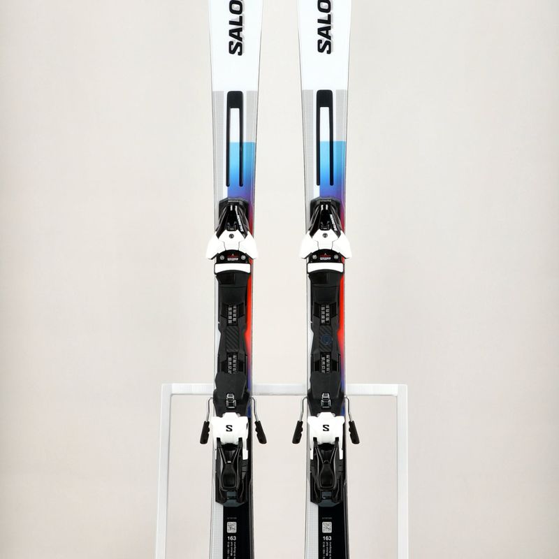 Salomon Addikt + Z12 GW downhill síléc fehér/fekete/pasztell neon kék 13