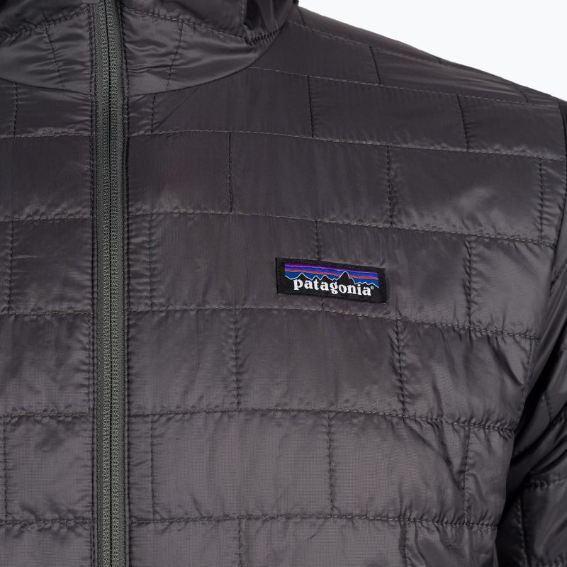 Férfi szigetelt dzseki Patagonia Nano Puff Hoody forge szürke 6