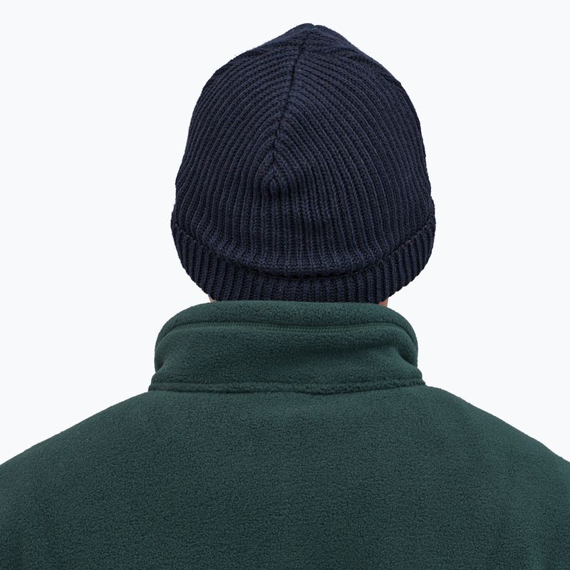 Téli sapka Patagonia Fishermans Rolled Beanie navy blue 5