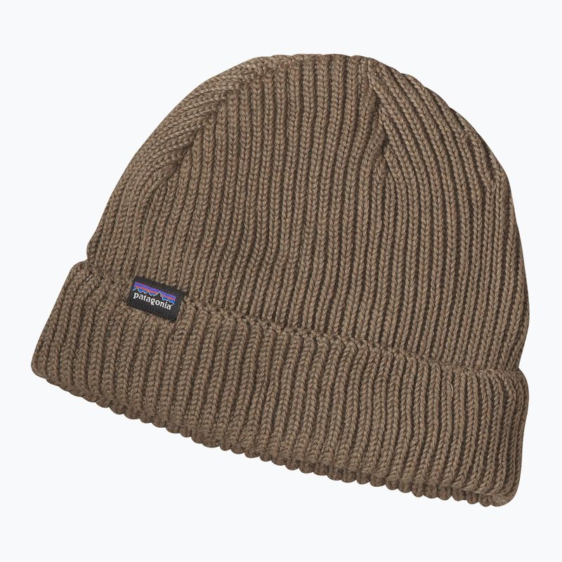 Téli sapka Patagonia Fishermans Rolled Beanie ash tan
